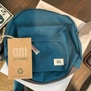 Ori London Round Paddington Cross Body bag, marine